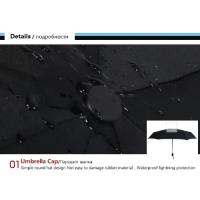 Mini nuevo paraguas plegable automático para mujer, 5 capas, coche portátil a prueba de viento, paraguas de moda al aire libre, sombrilla - details 13