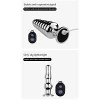 Leten Vibrador de Metal con Control Remoto Inalámbrico Vibradores Dilatador Anal para Hombres Adultos Coqueteo Masturbación Adultos. - details 12