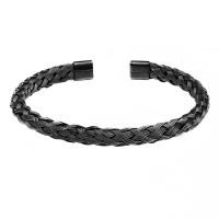 Pulsera para Hombre Ajustable Trenza de Acero Inoxidable y Titano, Diseño Minimalista y Versátil, Regalos Para Hombre - details 1