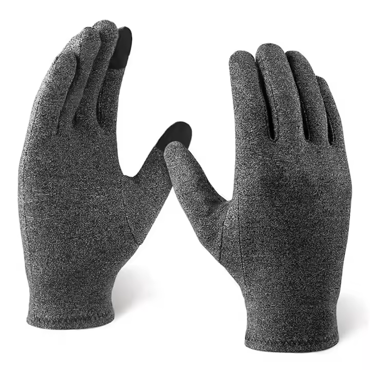 1Pair Full Finger Arthritis Gloves Compression Gloves for Women Men Hands, Finger Joint, Relieve Pain, Rheumatoid,Osteoarthritis - 1