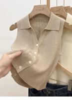 Chic Vestido de Verano de Seda de Hielo Cómodo y Adelgazante Chaleco sin Mangas para Mujeres - details 3