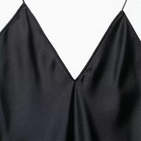 PB & ZA2025silk satén textura lencería estilo espalda descubierta temperamento vestido de noche vestido con tirantes ropa de verano para mujer - details 4