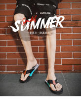 Verano nuevas zapatillas moda masculina casual playa chanclas para hombre. - details 1