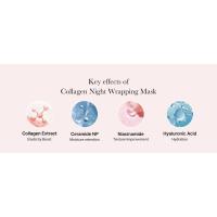 collagen, wrapping mask, collagen wrap, glow skin, glass skin, overnight