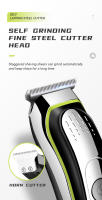 Kemei-cortadora de pelo eléctrica profesional para hombres, máquina de corte de pelo, recortadora de barba, cortador de pelo de barbero multifuncional, pantalla LCD - details 2