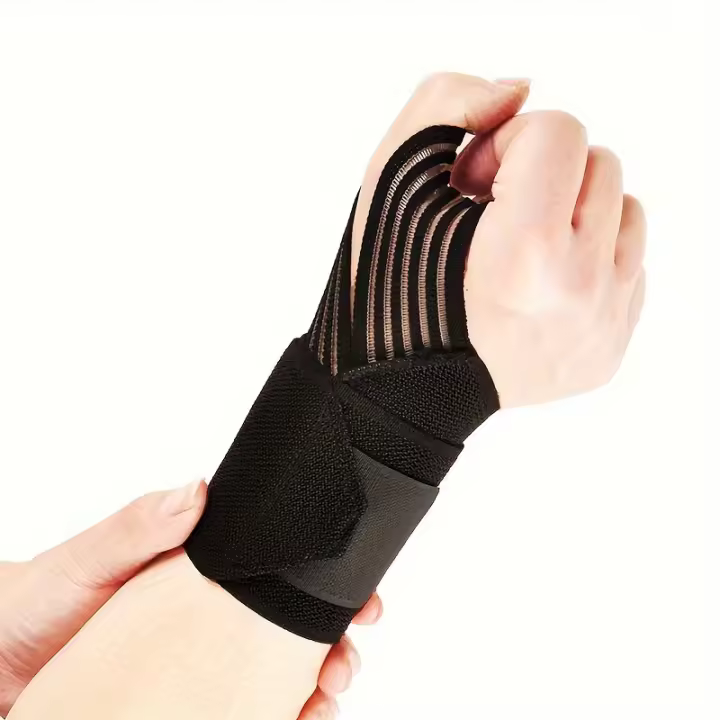 Vendaje de Soporte para Muñeca Deportiva, Poliéster Duradero, Ideal para Fitness, Voleibol, Baloncesto y Entrenamiento - 1