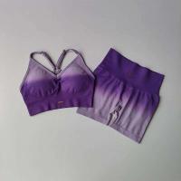 Conjunto de ejercicio de espalda degenerativa para mujer, sujetador deportivo para correr, ropa ajustada, Tre de 2 UDS, pantalones, contraste, yoga, Fierss, - details 9
