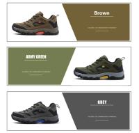 Zapatos Informales Impermeables Para Hombre, Zapatillas Cómodas Con Cordones, De Goma, Para Exteriores, 39-47 Talla Grande, Para Primavera Y Otoño - details 3