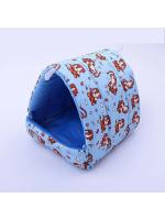 Cama de Animal pequeño para dormir, casa de hámster, Mini mascota, conejo, ardilla, nido cálido de invierno, cómodo nido de conejillo de indias - details 11