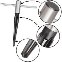 Broca de mano con taper de 5-16 Reamer Chamfer 1/8-1/2 (3-13mm) Herramienta de eje hexagonal para contrafuertes abiertos - details 9