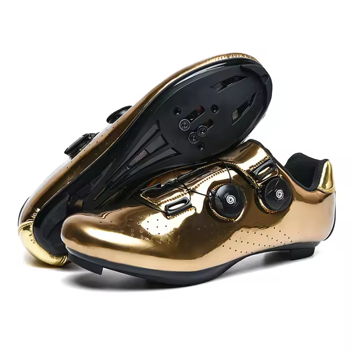 Nuevo Zapatos de ciclismo con suela de nailon, zapatos de ciclismo de carretera, zapatos - 1