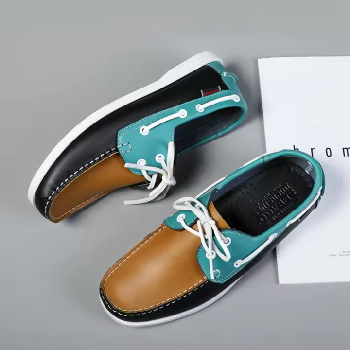 Mocasines Clásicos Para Hombre, Calzado Informal Para Conducir, Náuticos, 2025 - 1