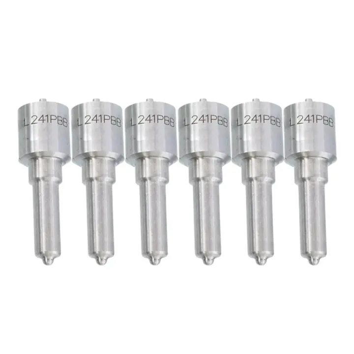 6Pcs Toberas De Inyeccion L241PBB Componentes De La Bomba De Inyeccion Diesel Compatibles con Mercedes Benz - 1