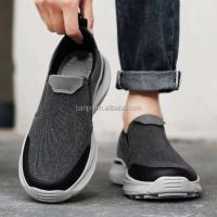 Nuevos zapatos deportivos informales antideslizantes de lona a la moda para hombre, marca Ins famosa a bajo precio de talla grande 47 - details 1