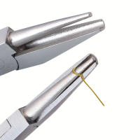 Mini alicates de bobinado de alambre con mango ergonómico, buen rendimiento de rebote, alicates para doblar alambre de acero al carbono, profesionales y duraderos - details 3