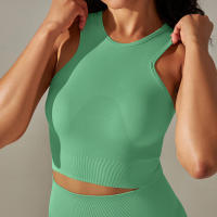 Hamidou-Sujetador deportivo Push Up para mujer, sostén de Fitness a prueba de golpes, para Yoga, correr, chaleco Sexy - details 28