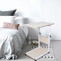 Mesa de Cabilla Ajustable de Altura Estilo Moderno Rectangular Para Cama de Hospital y Portátil - details 6