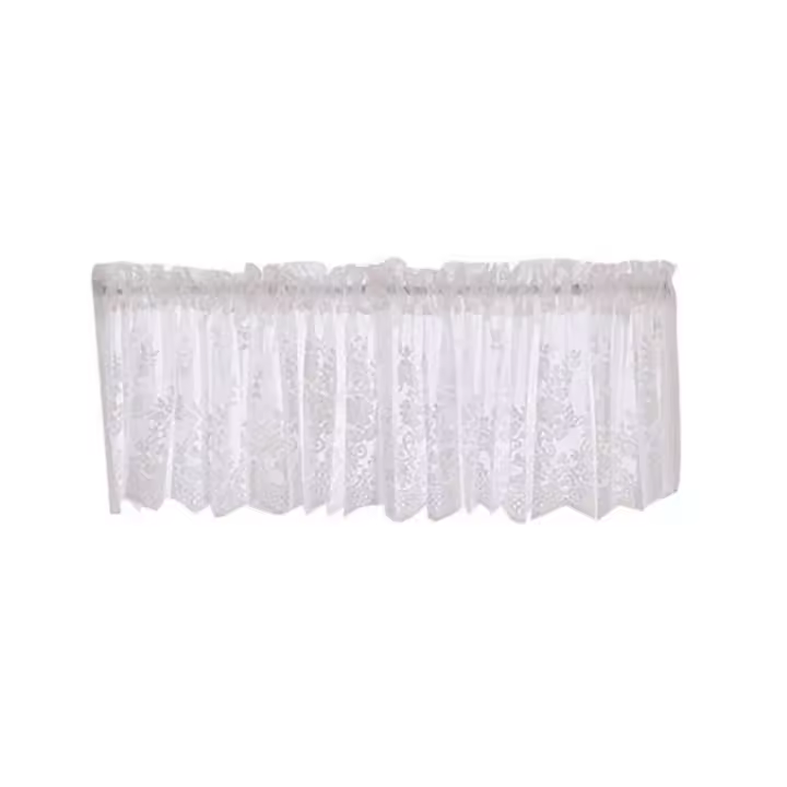 Cenefa moderna para puerta de armario, cafetería, sala de estar, dormitorio, decoración del hogar, cortinas para ventana, cortinas cortas - 1