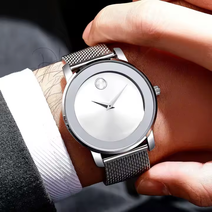 Relojes de pulsera de cuarzo para hombre, creativos, de lujo, MAYZHISU, modernos, ligeros y versátiles, resistentes al agua - 1