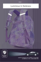 Mochilas escolares para niñas, moradas, impermeables, gran capacidad - details 8
