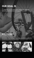 ELITEWHEELS-ruedas de carbono SLT Road, sin cámara juego de ruedas, Aero 3K, freno de sarga, rodamiento de cerámica, pilar de cubo, 1423 radios, Clincher - details 2