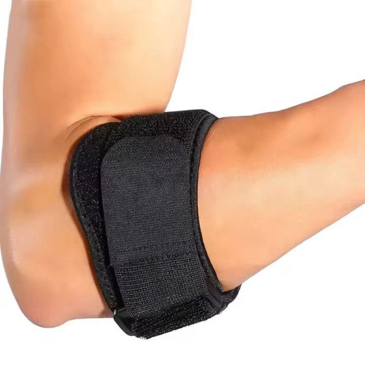 Codera de protección para ejercicio, compresión, absorción del sudor, soporte para codo de tenis, almohadillas protectoras de codo ajustables transpirables - 1