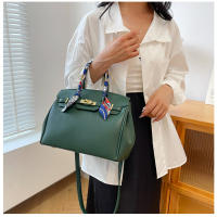 Kelly bolso de seda texturizada bufanda lichi patrón bolso de moda hombro de moda bolso de las mujeres - details 18