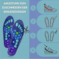 Akusoli Zapatos Magnéticos Plantillas de Acupresión para el Dolor (35-39cm) - details 2
