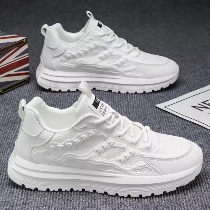 Zapatos de Verano 2025 para Hombres Tenda de Deportes y Ocio con Suela Gruesa Resistente al Desgaste Calzado Casual para Jóvenes - 1