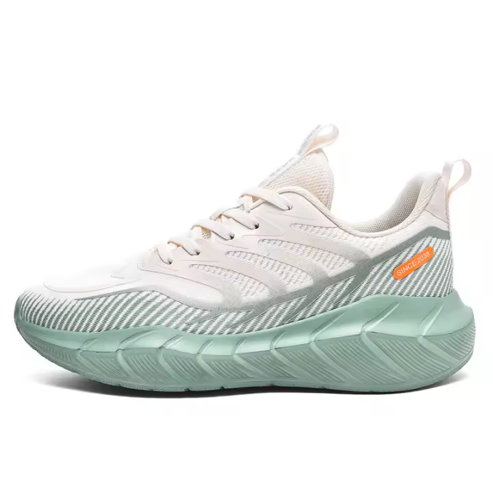 Nuevas zapatillas transpirables de malla, zapatillas de correr cómodas con suela blanda antideslizante - 1