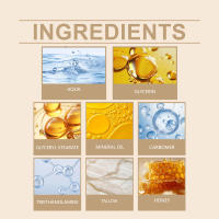 Crema hidratante de miel de grasa de vaca para hidratar, secar, nutrir y mejorar la calidad de la piel - details 2