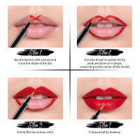 Brocha de Labios Retráctil DUcare Herramientas Cosméticas para Mujeres Pincel para Maquillaje de Cejas Portátil con Cerdas Sintéticas - details 1