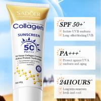 Protector Solar de Colágeno Crema Refrescante para Hidratación y Protección de Piel Duradera - details 3