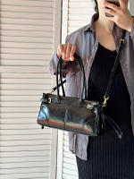 Bolso para las axilas, nuevo bolso de locomotora de piel de vaca de primera capa de gama alta para mujer, bolso bandolera para ir al trabajo, bolso de nicho - details 20