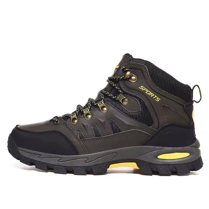 Zapatos de senderismo para hombre, botas tácticas militares de combate, zapatos antideslizantes para exteriores, botines para el desierto - 1