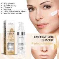 EELOHE base líquida ilumina incluso la piel crema hidratante duradera Control de aceite cuidado de la piel seca a grasa crema correctora facial - details 11