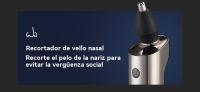 Afeitadora Eléctrica Inteligente Cabeza Magnética Rotativa Recargable Herramienta de Belleza para Depilación Corporal - details 9