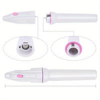 Juego de manicura eléctrica 5 en 1, lijadora de uñas portátil con alimentación por batería, eliminación de piel muerta, recorte - details 5