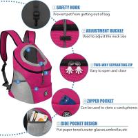 Mochila de Transporte para Perros Bolsa Transpirable para Cachorros y Mascotas Pequeñas - details 3