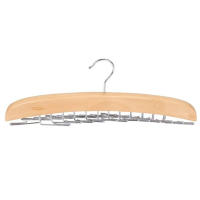 Colgador multifuncional de madera para chaleco, que ahorra espacio perchero, cinturones organizadores, corbatas, bufandas, soporte de almacenamiento para armario, 24 ganchos - details 4