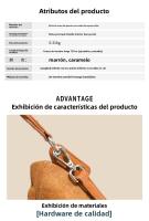Bolso retro de mujer con remaches mate, bolso de mensajero portátil media luna, bolso de hombro, bolso de mano de gamuza. - details 3