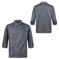 Ropa de Chef de manga larga, uniforme de cocina para restaurante, abrigo de Chef para hombres y mujeres, chaquetas de trabajo de camarero, uniforme profesional general - details 44