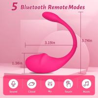 Vibrador de juguetes sexuales con control remoto por aplicación con 10 vibraciones Estimulador anal del clítoris del punto G Vibradores consoladores portátiles, recargables e impermeables Juegos y juguetes sexuales para adultos para parejas para mujeres. - details 1