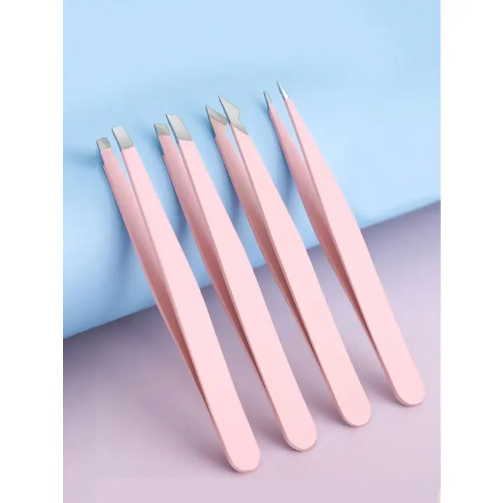 Juego de pinzas para cejas de alta precisión, incluye pinzas para cejas, pinzas para pestañas, pinzas para depilación - 1