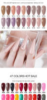 Arte Clavo-Juego de esmaltes en Gel para uñas, barniz para Base de imprimación, colores mezclados, semipermanente, 8/15ml, 10 unids/lote - details 3
