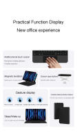 AJIUYU-Teclado mágico Español para iPad Pro, 11 pulgadas, 12,9 pulgadas, 6, 5, 4, 3, 2, 1, 2018-2022, Air 5, 4, 10,9, Tableta inteligente - details 2