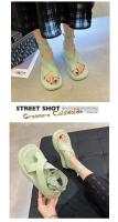 Sandalias de verano con punta redonda, estilo de Color sólido, versión, zapatos individuales cómodos para mujer - details 12