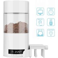 Comedero automático para acuario, alimento para peces, alimentador automático para acuario, capacidad de 500 ml, dispensador automático de alimento para peces para acuario (A) - details 0