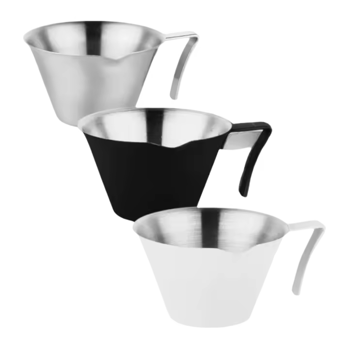 Taza de Espresso de Acero Inoxidable de 100ML Gruesa, Exquisita, Accesorio para el Hogar, Cocina y Cafetería - 1