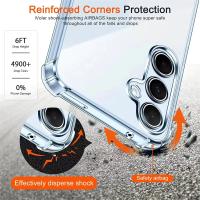 Funda a prueba de golpes para Samsung Galaxy A55 A54 5G A15 A35 A25 A34 A14 A24 A33 A53 A13 A32 A73 A52 A12 A16 A56 A36 A26 - details 2